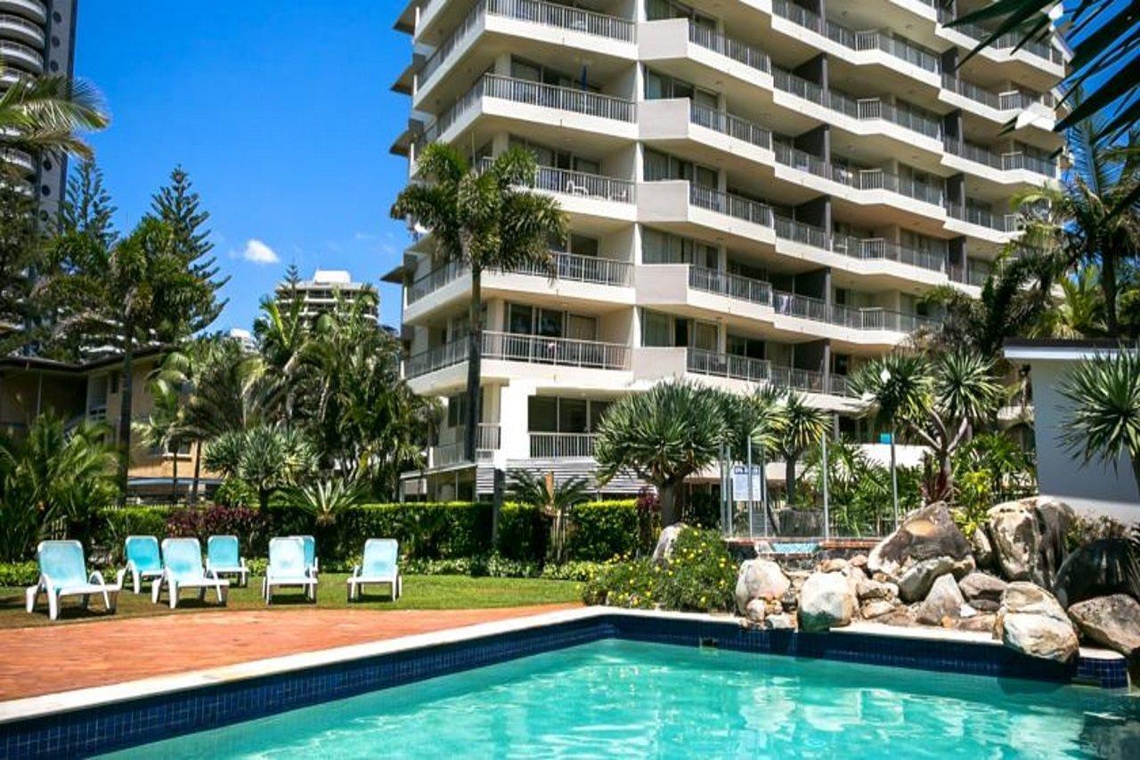 Surfers Beachside Holiday Apartments Gold Coast Exterior foto