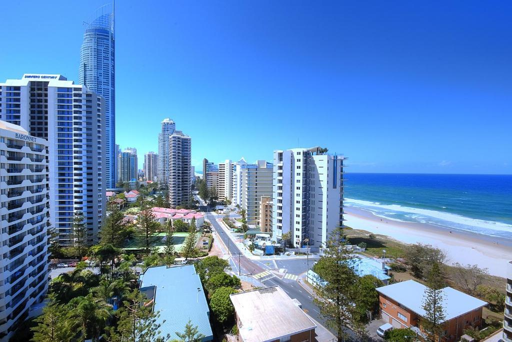 Surfers Beachside Holiday Apartments Gold Coast Exterior foto