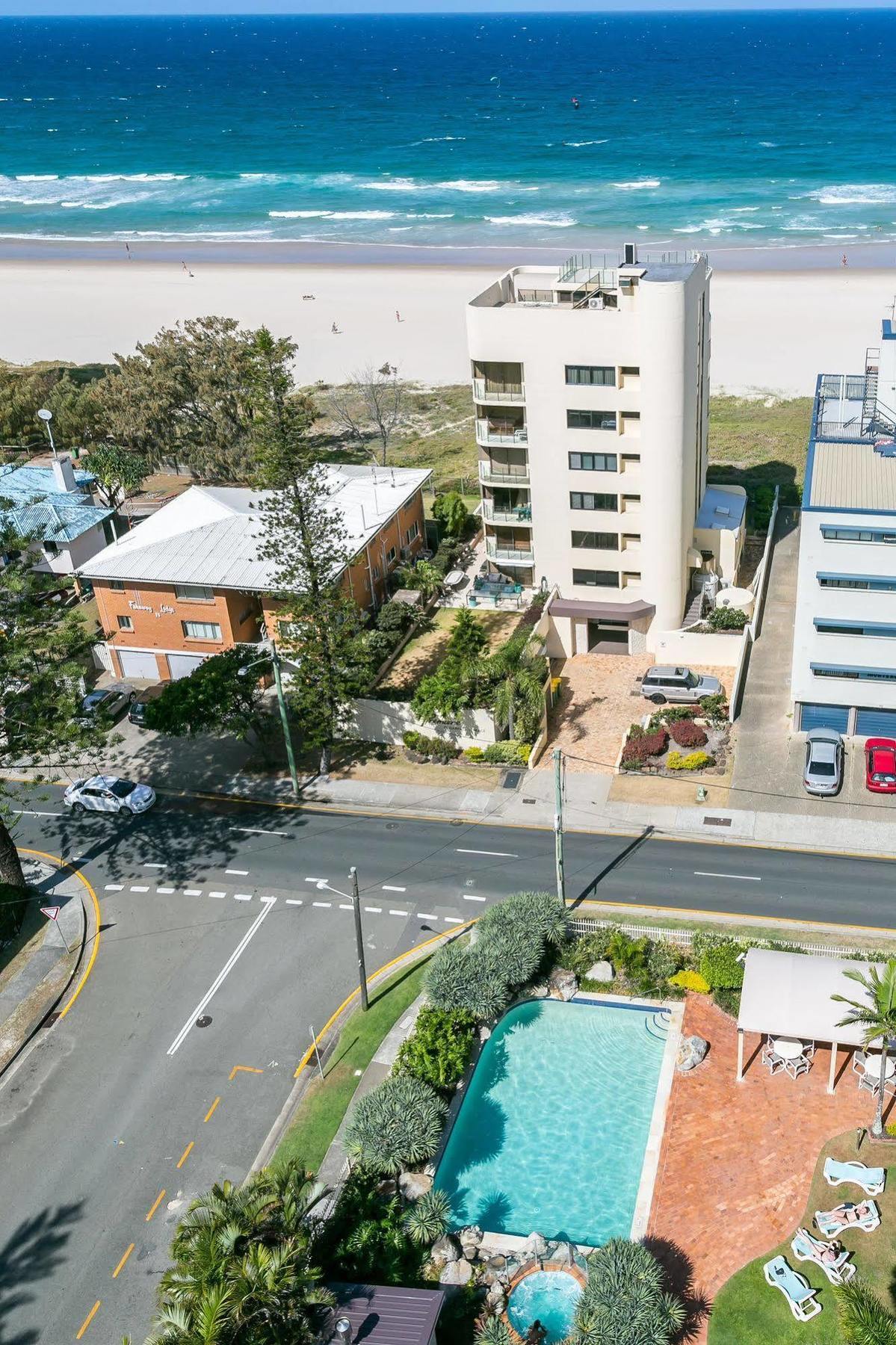 Surfers Beachside Holiday Apartments Gold Coast Exterior foto